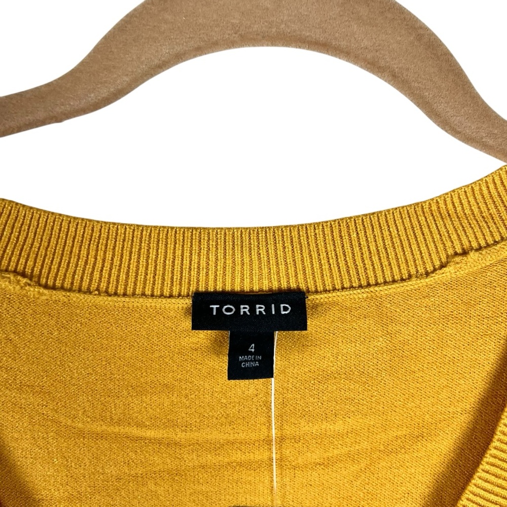 Torrid NEW Everyday Soft Pullover Tunic Crew Sweater 4X - Picture 4 of 6